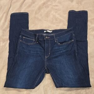 Levi's Slimming Skinny Women's Blue Jeans Size 31